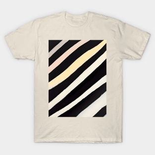 Zebra Stribes Pattern T-Shirt